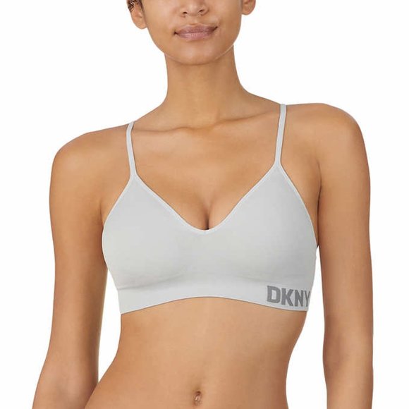 NWT DKNY Women's Seamless All Day Two Pack Adjustable Bra Size Large $50 JJJ13 - Picture 6 of 7